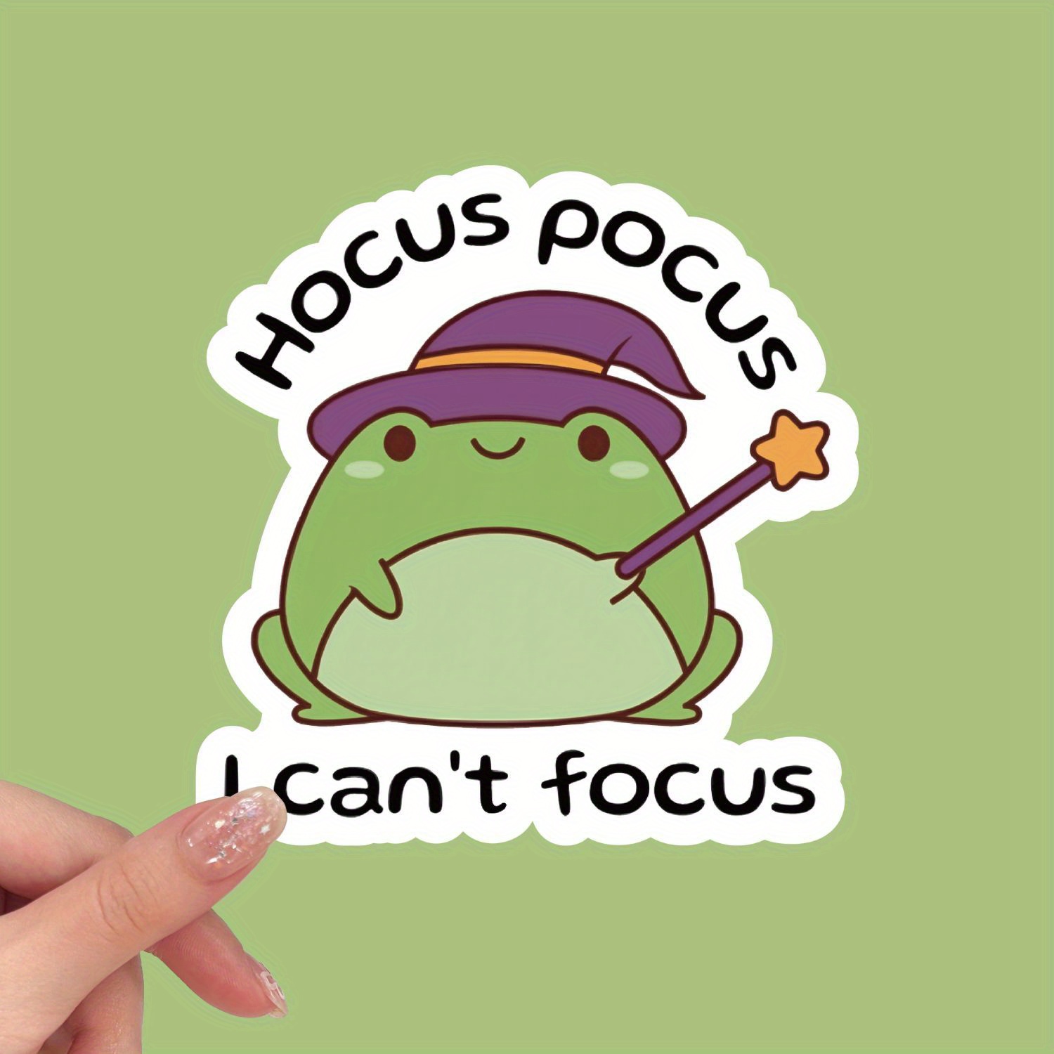 1/2/3pcs Funny Adhd Sticker I Cant Focus Vinyl Decal For Laptop Water Bottle Neurodivergent Humor Gift For Adhd