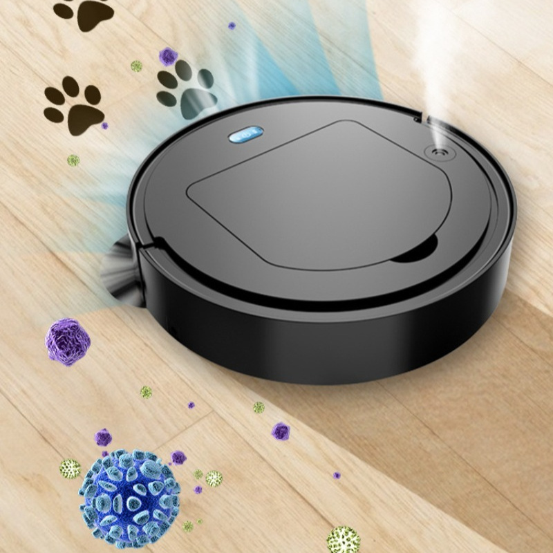 TEMU Robot 3 In1 Dry Wet Sweep Mop Robot Vacuum Cleanersmart Mopping Robot Spray Cleaner Home Mopping Robot Adapter Is Not Included Day Gifts