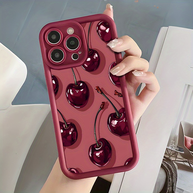 Stunning Phone Cover That Is Both Sturdy And Attractive, Designed for Various for iphone Models Including 16 Series, 15 Series, 14 Series, 13 Series, 12 Series, 11 Series, And 7/8 Plus, Xr/Xs/Xsmax. Features a Unique Graffiti Cherry Design And Is Resistant to Drops.