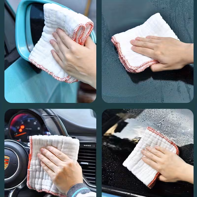 5pcs durable non stick oil absorbing kitchen towels high cleaning mesh cloths easy to wipe Product details 6