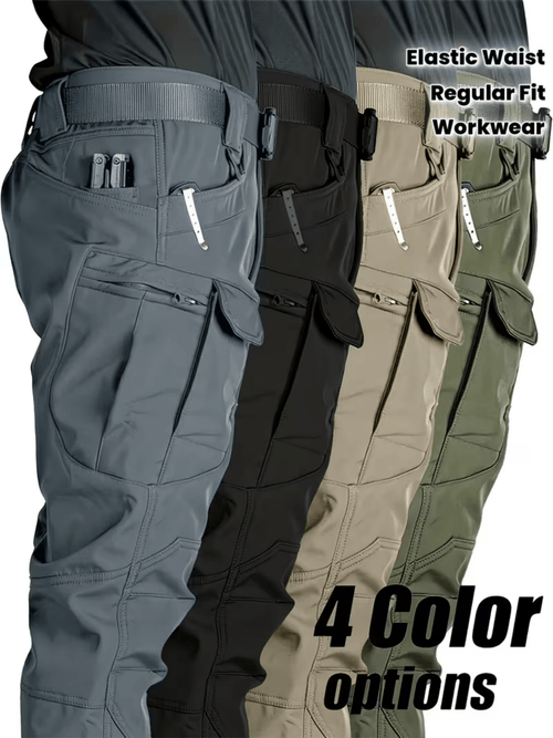 mens cargo pants mens outdoor cargo pants comfortable mens casual pants machine washable ideal for outdoor camping hiking belt not included