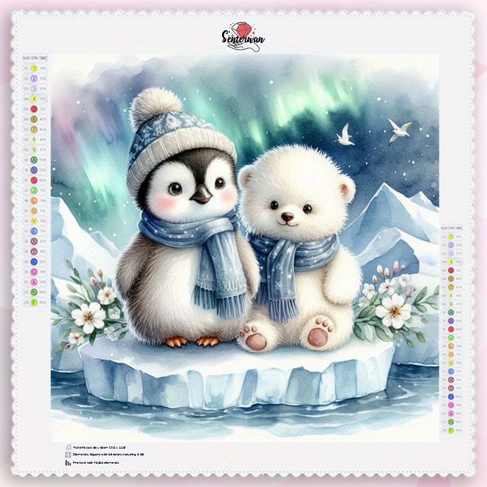 

Senterwan 5d Diy Diamond Painting Kit, , Size, & Bear, , Embroidery Art, For Christmas, , Anniversaries