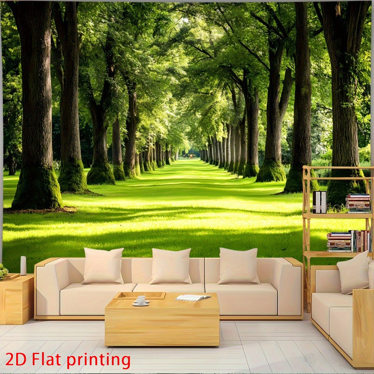 wall murals sold on Temu Canada
