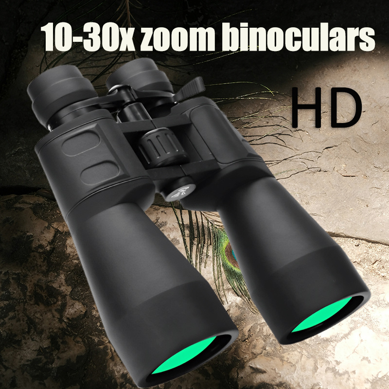 TEMU 10-30x Zoom Binoculars! 60mm Large Aperture Binoculars, High Magnification Hd Zoom Binoculars, Suitable For Performance/camping/bird