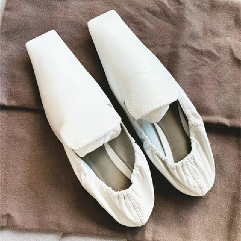Women's Flat Shoes For Daily , Walking, Shopping, And Commuting; Women'-toe Retro Versatile Shallow-mouth Soft-soled Loafers, Casual Slip-on Flat Women's Shoes, Women Shoes