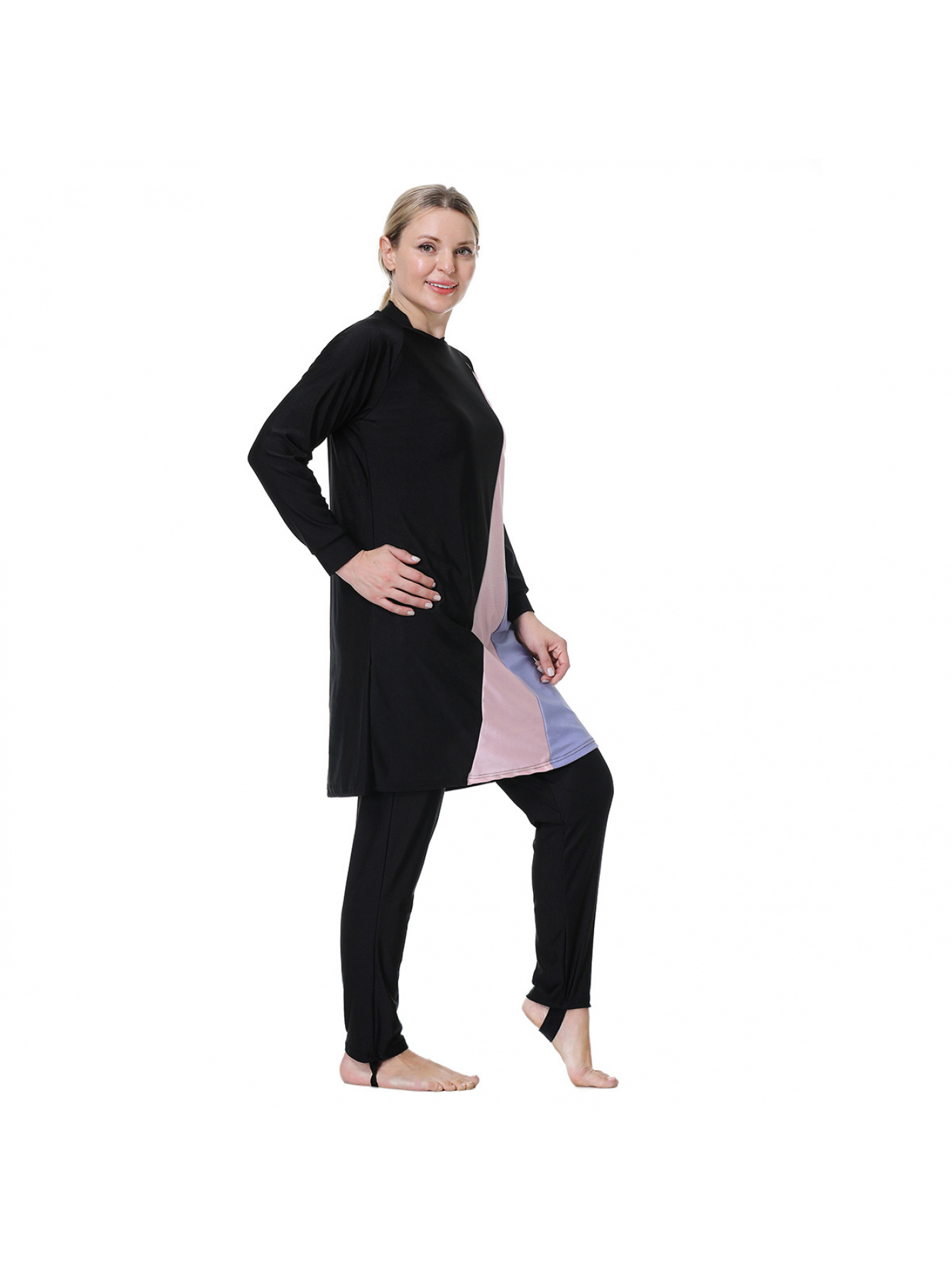 full coverage swim tunic