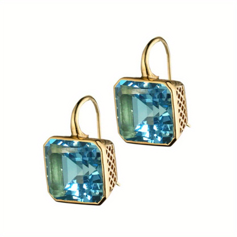 TEMU 1 Pair Vintage Elegant Earrings - Look Retro Jewelry Suitable For Daily Wear, Parties, Anniversary & Birthday Gifts - Accessory