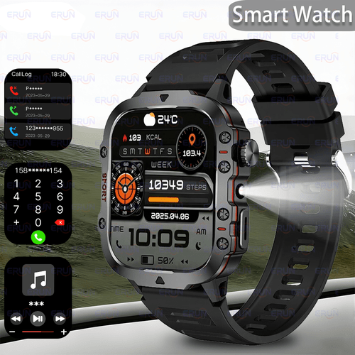 2026 new smartwatch unisex wireless calling texting multiple sports remote camera control fitness compatible with and iphone usb charging display