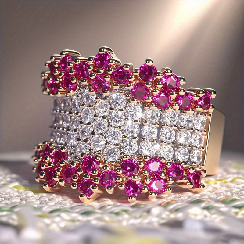 Vintage Palace Style Women's Ring for Special Occasions