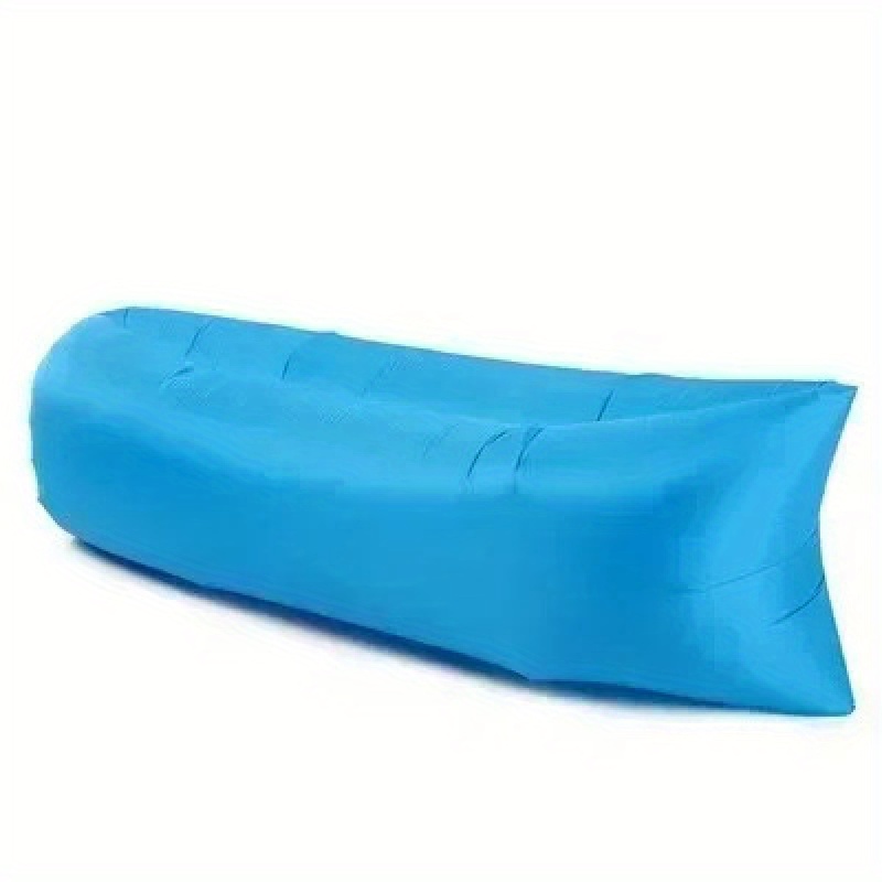 TEMU Super Comfortable Inflatable Lounge Sofa Bed With Storage Bag, Foldable For . Soft Fluffy Air Cushion, Lightweight And Portable, Great For