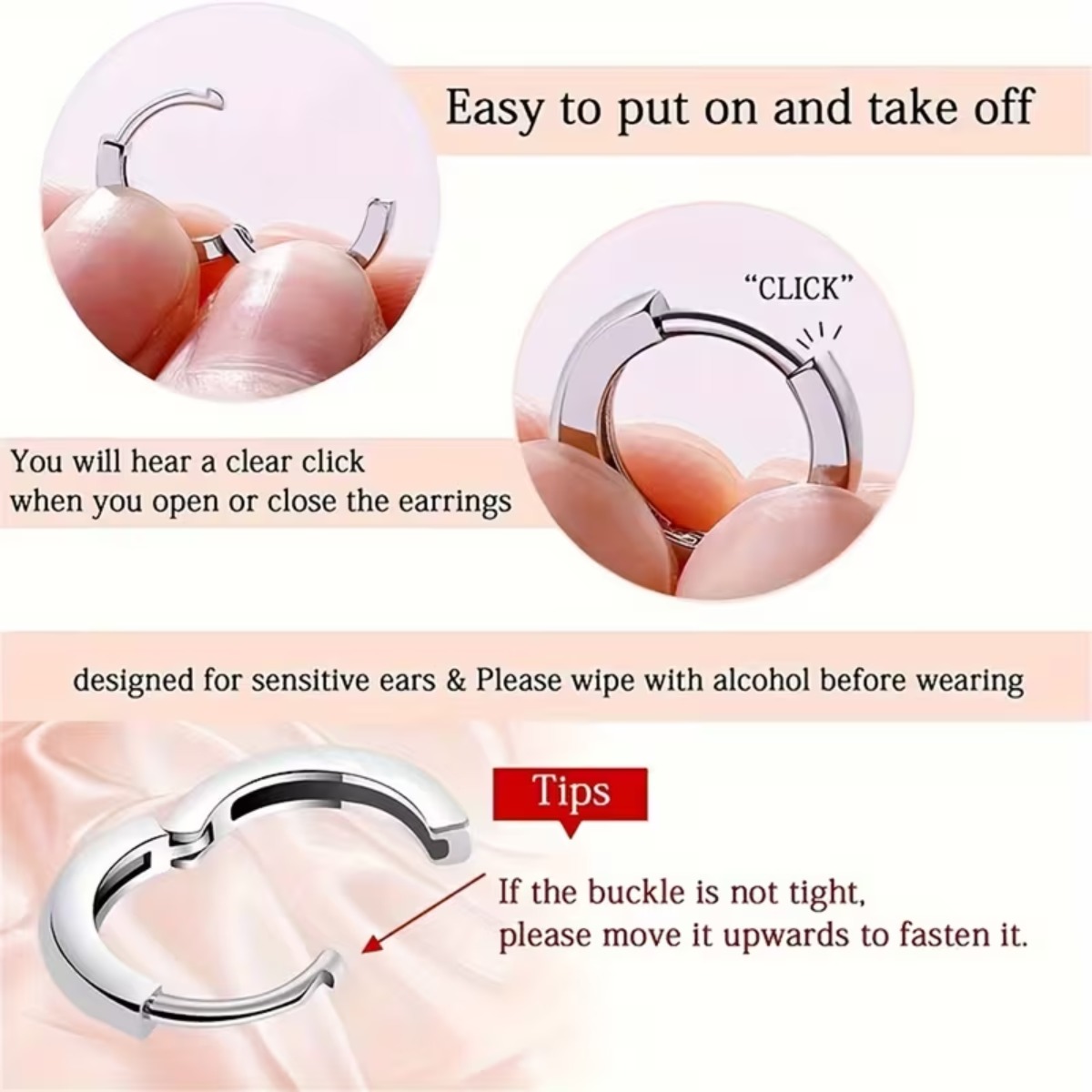 Women's Classic Chic Geometric Square Hollow Mesh Sparkle Wide Huggie Earrings