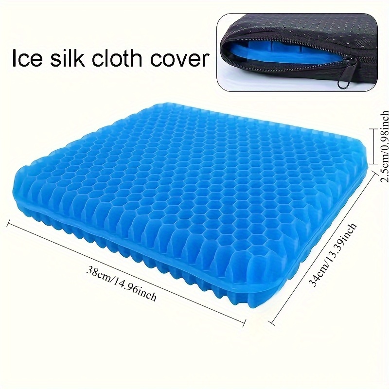 Gel Egg Honeycomb Car Seat Cushion, Office Double-Layer Cooling Ice Pad, Suitable for   Gift