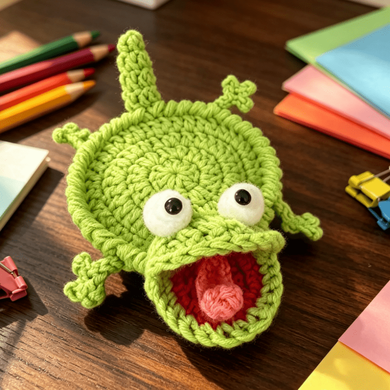 crochet coasters sold on Temu United States