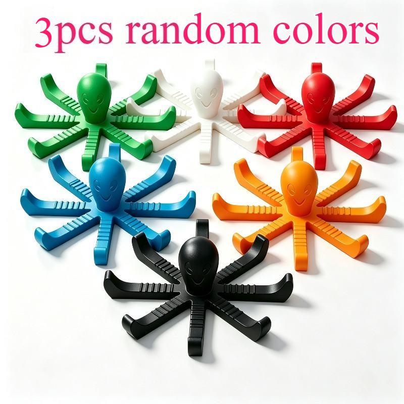 Image of 3pcs Random Color Upgraded Water Bottle Drying Rack, Compatible With 1.5-8cm Diameter, Quick Air Ventilation Circulation, Space-, Suitable For Kitchen/countertop/travel, Easy-to-clean Storage Rack