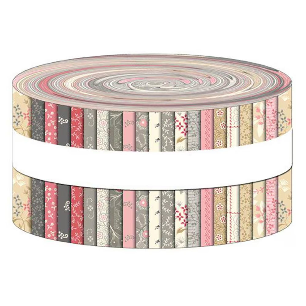 TEMU 40pcs (6.5 X 50cm/2.55 X 19.7inch) Vintage Floral Pattern Printed Fabric Strips, Cutting And Fabric Set - Professional Sewing Pre Cut - Suitable