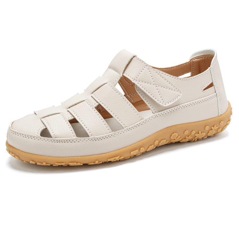 Image of New Summer Women's Casual Fashion Breathable Sandals, Casual Versatile Flat Sandals, Women Shoes