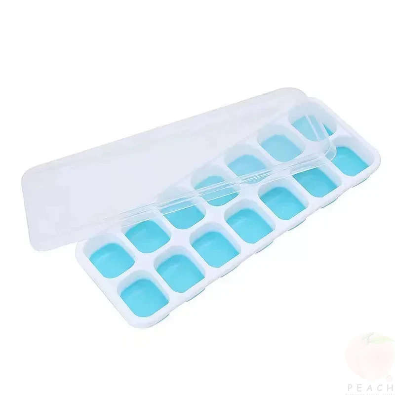 Image of 14 Grid Cube Of Ice Tray Plastic Mold Square Cube Of Ice Tray Mold Non-toxic Durable Bar Pub Wine Maker