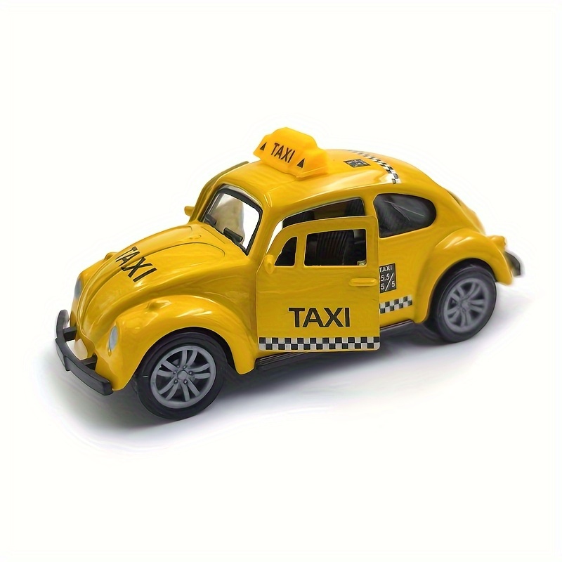 Image of [pull-back Alloy Car] Alloy Toy Car Model, Vintage Car With , Pull-back Toy Car, Retro Die-cast Racing Toy, High-quality Metal Alloy, Perfect Gift For Birthdays, Christmas, And Halloween