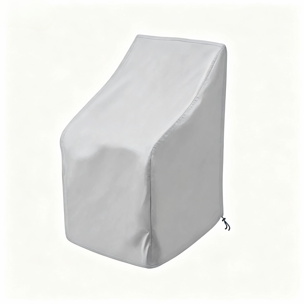 TEMU 1 Housse de chaise d'extérieur empilable robuste - Tissu Oxford 600D toutes saisons, convient aux chaises métalliques/plastiques/dos de chaise,