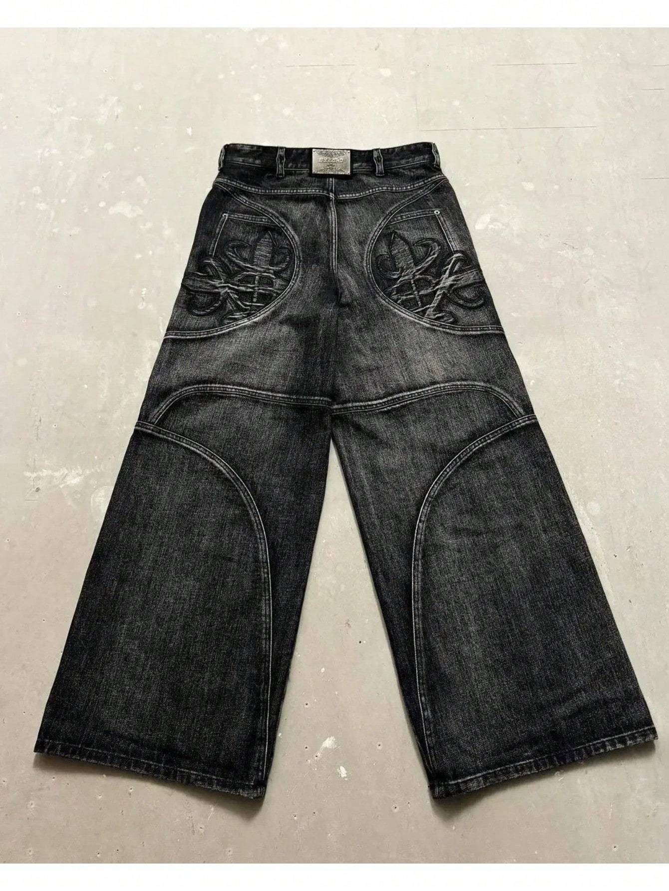 punk jeans sold on Temu United States