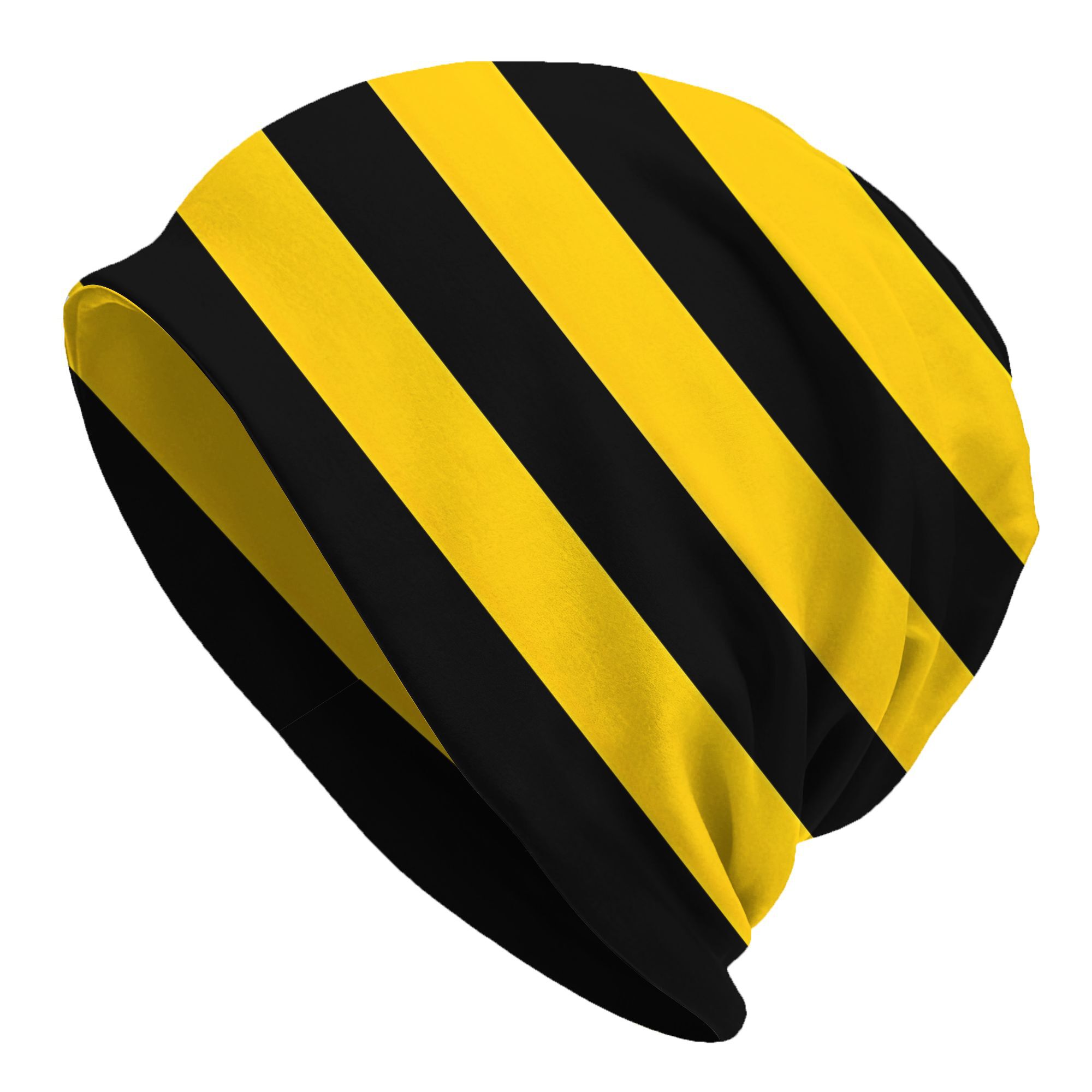 TEMU 2d Printed Design Black And Cool Design Beanie Hat, Trendy Novelty Beanie And Stylish For , Soft Unisex For Men And Women, Comfortable