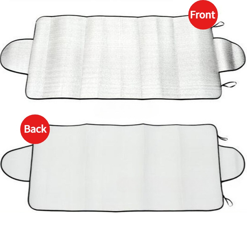 TEMU Universal Car Windshield Snow And Frost Cover, Durable And Heat-resistant Sunshade And Frost Protection Cover, Suitable For Sedans, , And ,