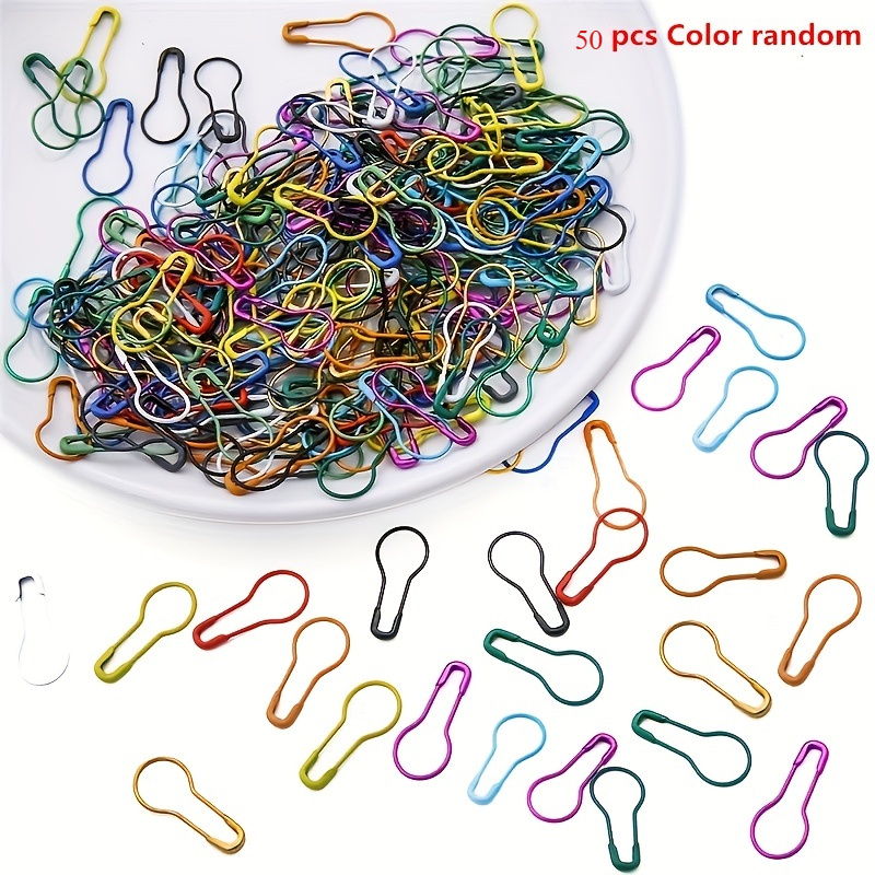 

50pcs Knitting Markers - Crochet Locking , Accessories For Diy Sewing