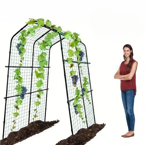 red de para jardín de 71 pulgadas de , utilizada para trepar plantas - red de , red de soporte para plantas, red para trepar, utilizada para trepar enredaderas, verduras, frutas, de flores,