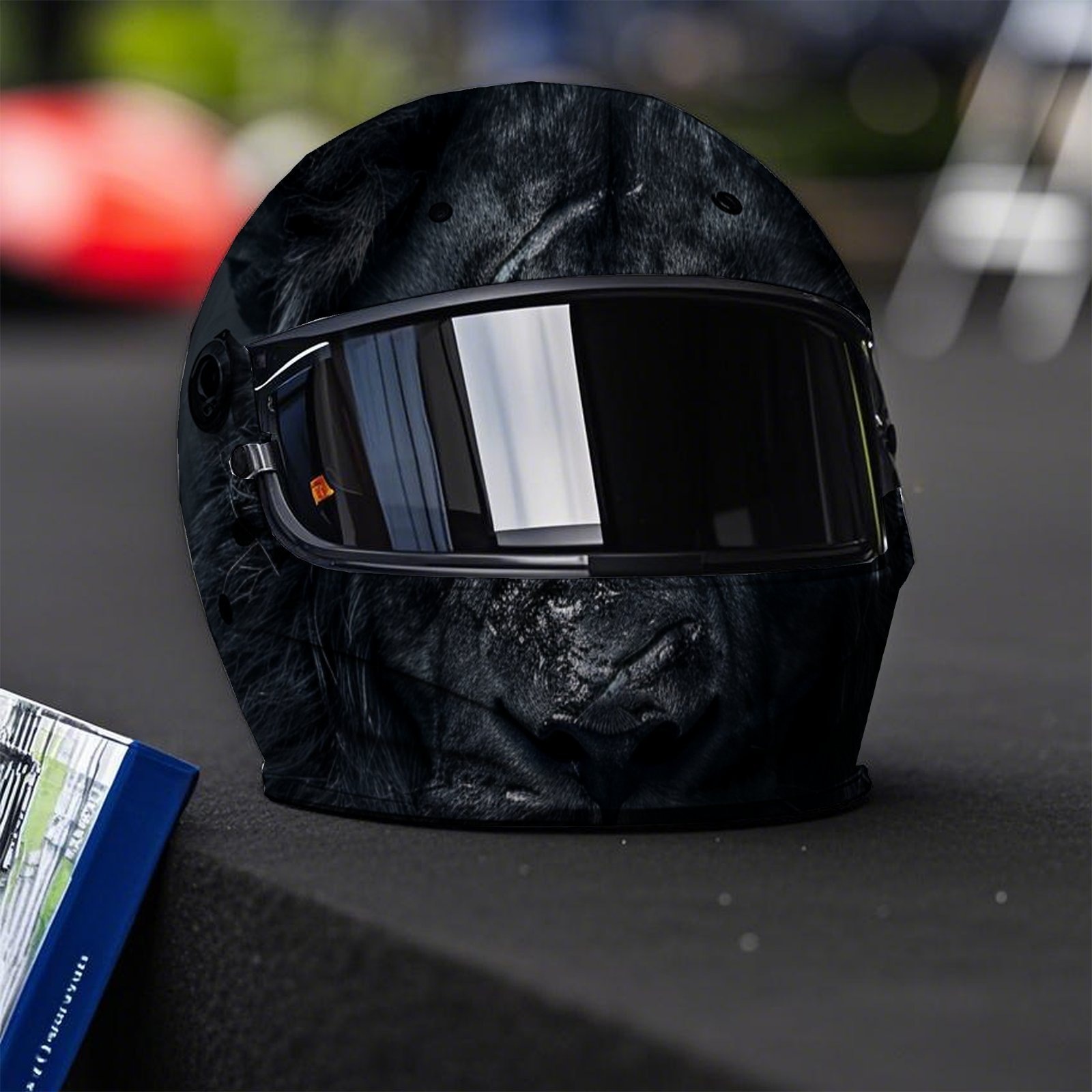 mighty scar motorcycle helmet vinyl wraps sticker Temu