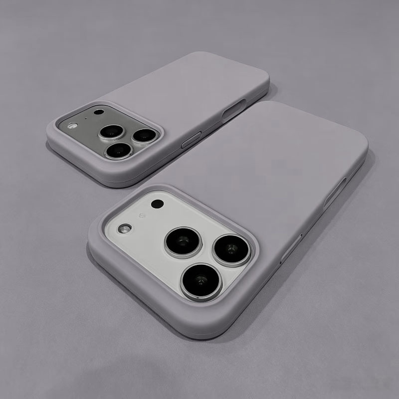 Phone Case - New Luxury Easy Solid Color Anti-drop Phone Case For Iphone, Suitable For Iphone 11 12 13 17 Pro , Matte Premium Shockproof Phone Cover, For Iphone Phone Accessory