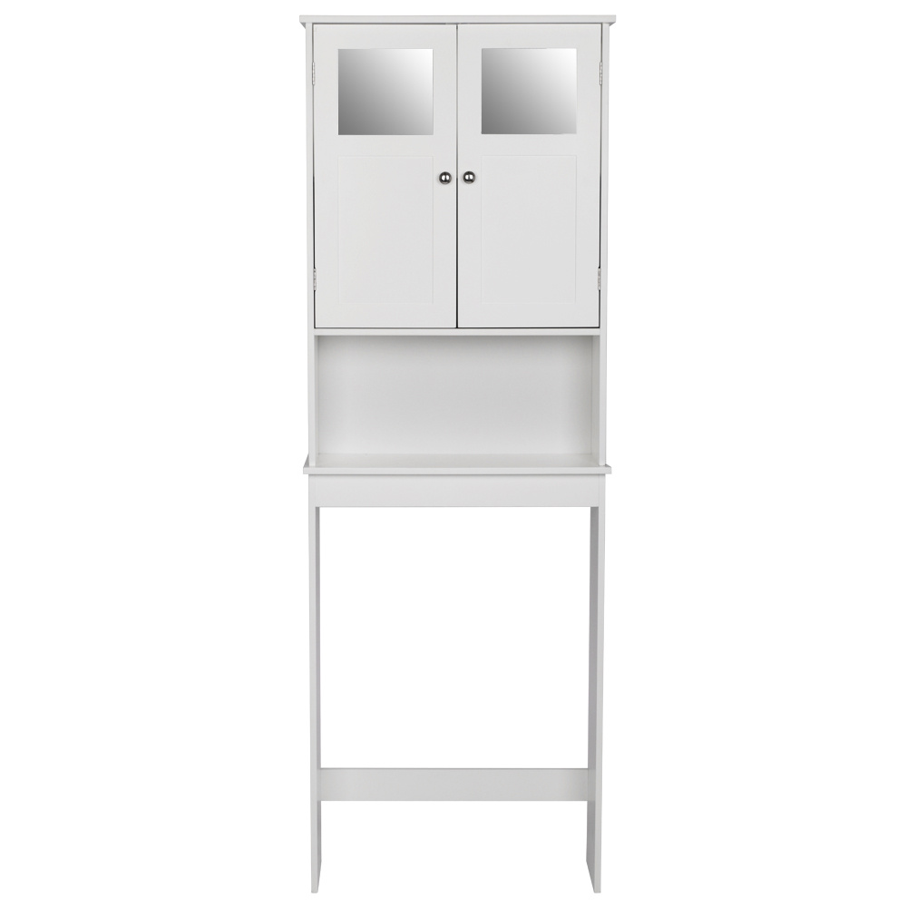 TEMU Over The Toilet Storage Cabinet, Bathroom Above Toilet And Adjustable Shelves, White