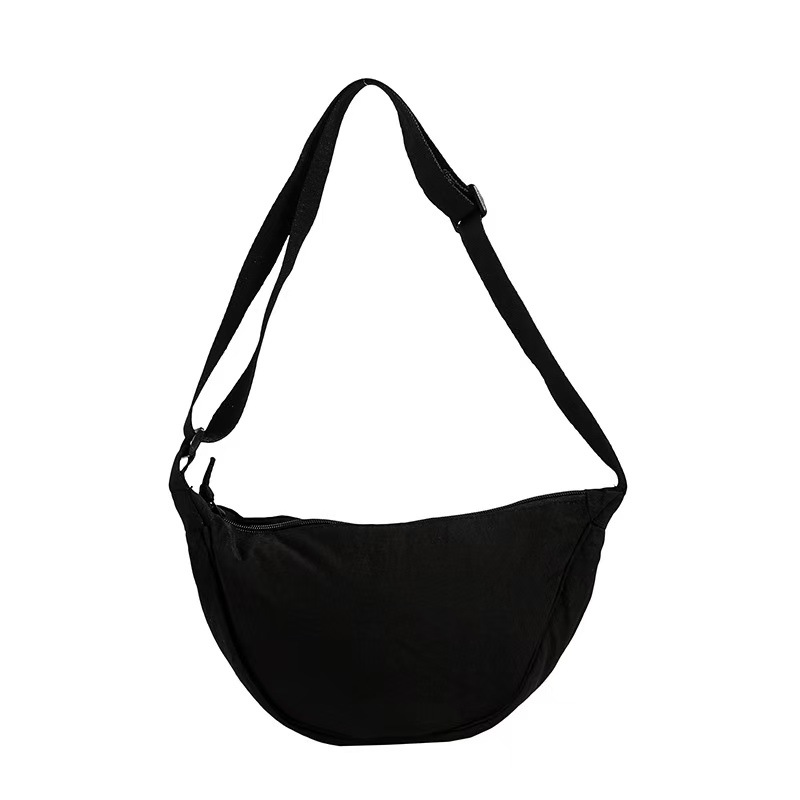 TEMU Solid Color Handbag Dumpling Bag Women's 2025 New Crossbody Lightweight Single Shoulder Bag Shoulder Bag Armpit Bag