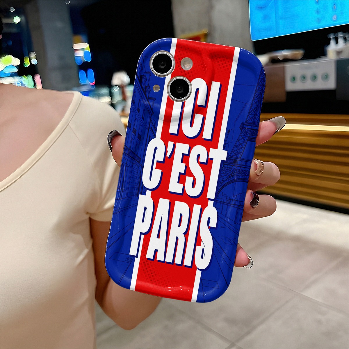 TEMU Coque de téléphone - protection, coques de téléphone résistantes aux chutes et aux rayures adaptées pour iPhone 17 16 15 14 13 12 11 8 7 X Pro .