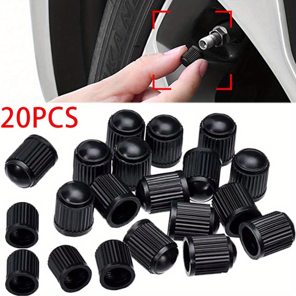 20 Pezzi Di Tappi Per Valvole Pneumatici Per Auto, Antipolvere, In - Foto 4