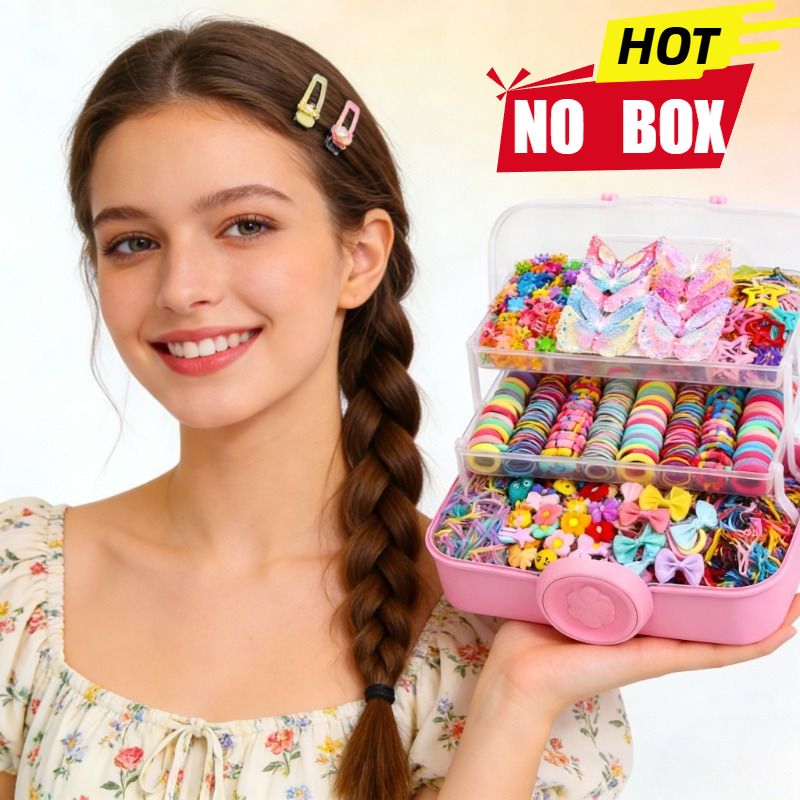 kids hair accessories for girls sold on Temu Canada