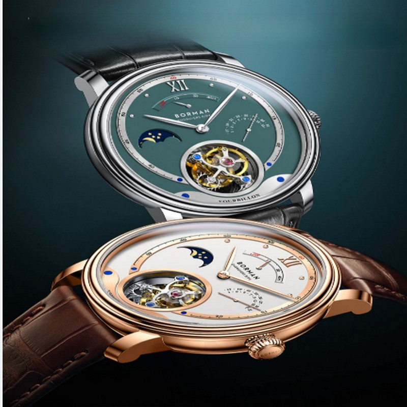 Chronograph Akribos Tourbillon Watch Affordable Tourbillon Watch