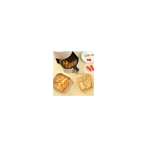   air fryer paper liners disposable, 200pcs 8inch airfryer oven insert parchment paper sheets round, non stick food grade baking liner for 5qt/6qt/7qt/8  fryer basket, air fryer liners non stick, special paper for airfryer, air fryer  , kitchen baking tools,  , disposable sheets, nonstick surface,   material, heatresistant paper, cooking liners, busy families, meal preppers Product details 6