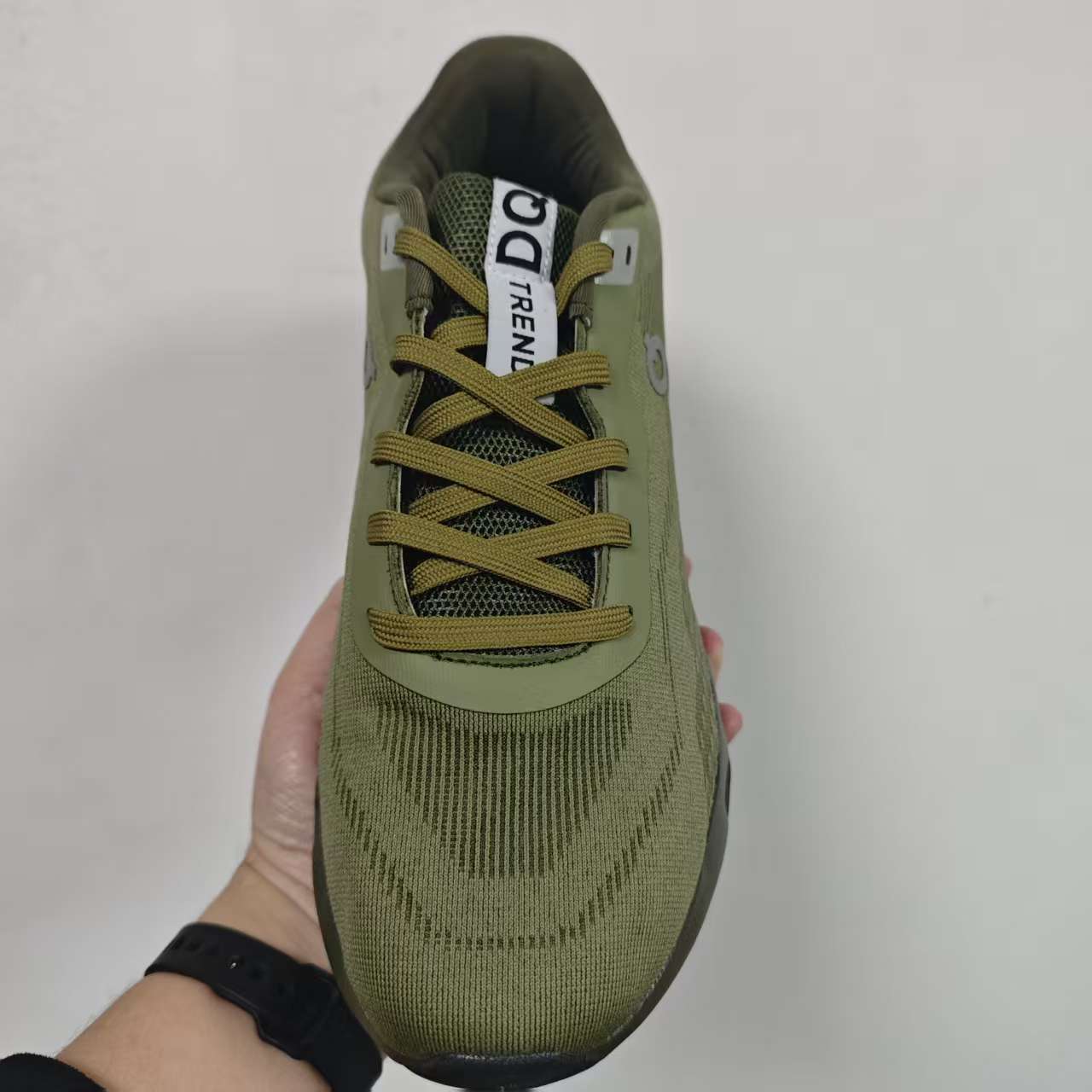 New Marathon Sneakers for Men, Lightweight Breathable Woven Running Shoes, Summer Lightweight Cushioned