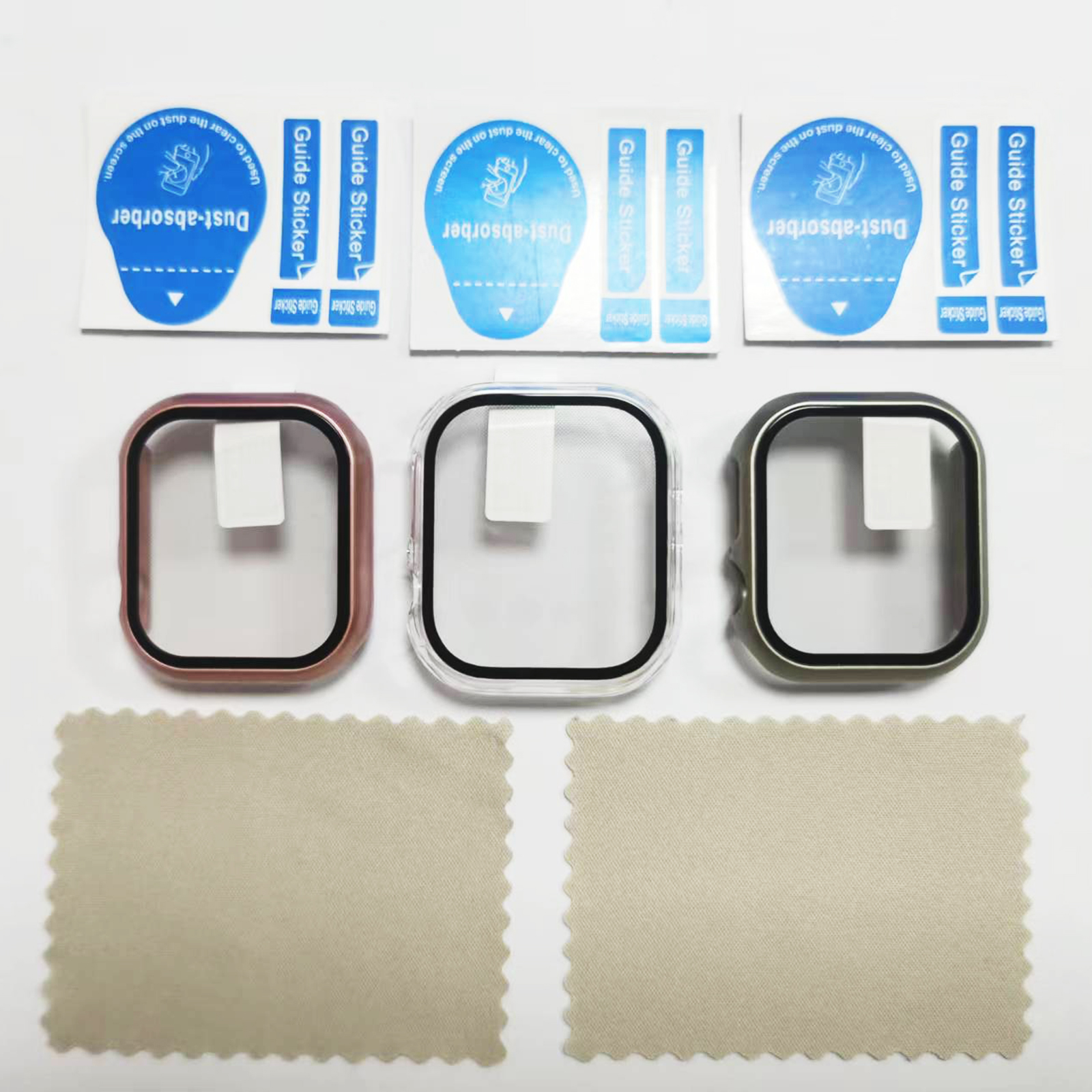 E-shop [3er-Pack] Apple Watch Displayschutzfolie Hülle für Series 11/10 42mm Erweiterungen, Unisex, Effektiver Schutz