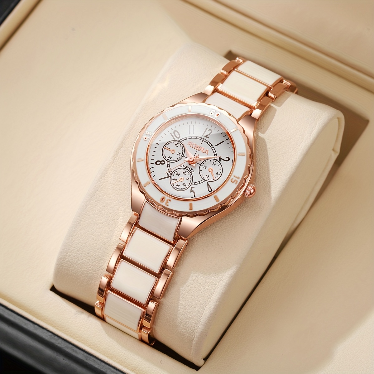 Ladies' Elegant Stylish Dial Quartz Watch