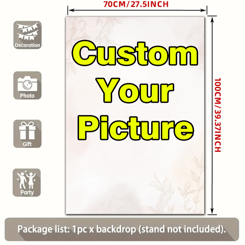E-shop 2D Flach, 2D Flachbanner, 1 Stück personalisiert nach Ihren bereitgestellten Bildern. Bitte bringen Sie Ihre Bilder für Partybanner mit. Ideal