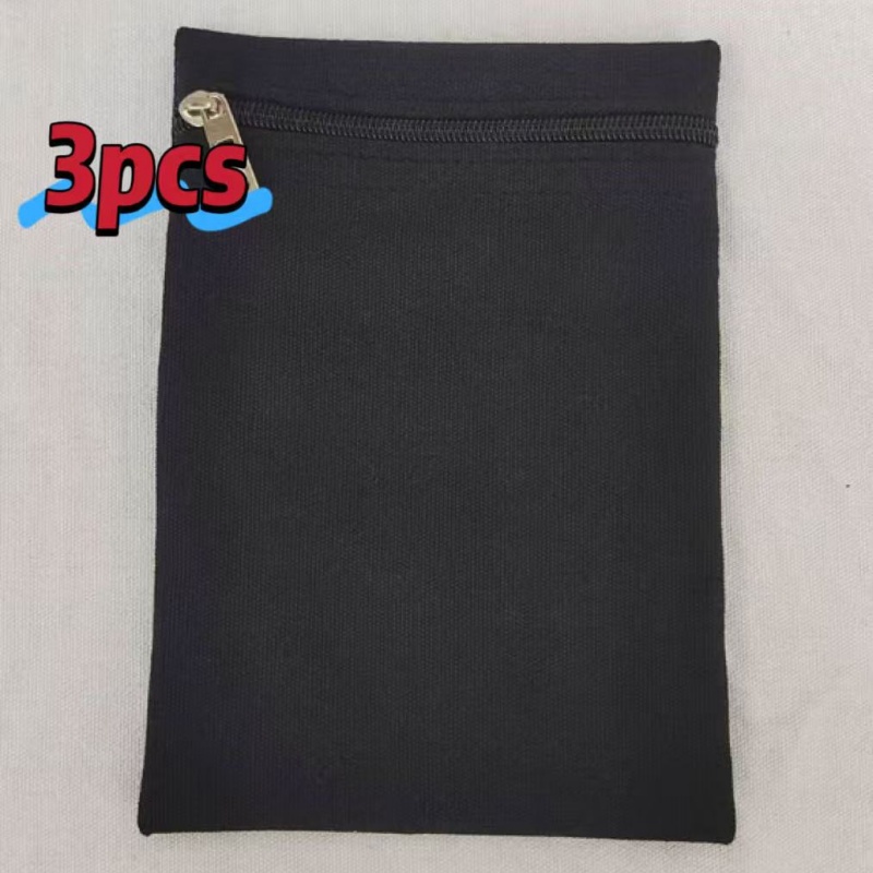 TEMU 3 piezas de bolsillos para ropa, bolsas interiores para coser a , bolsa de lona con cremallera y bolsillos , bolsillos de seguridad para viajes,