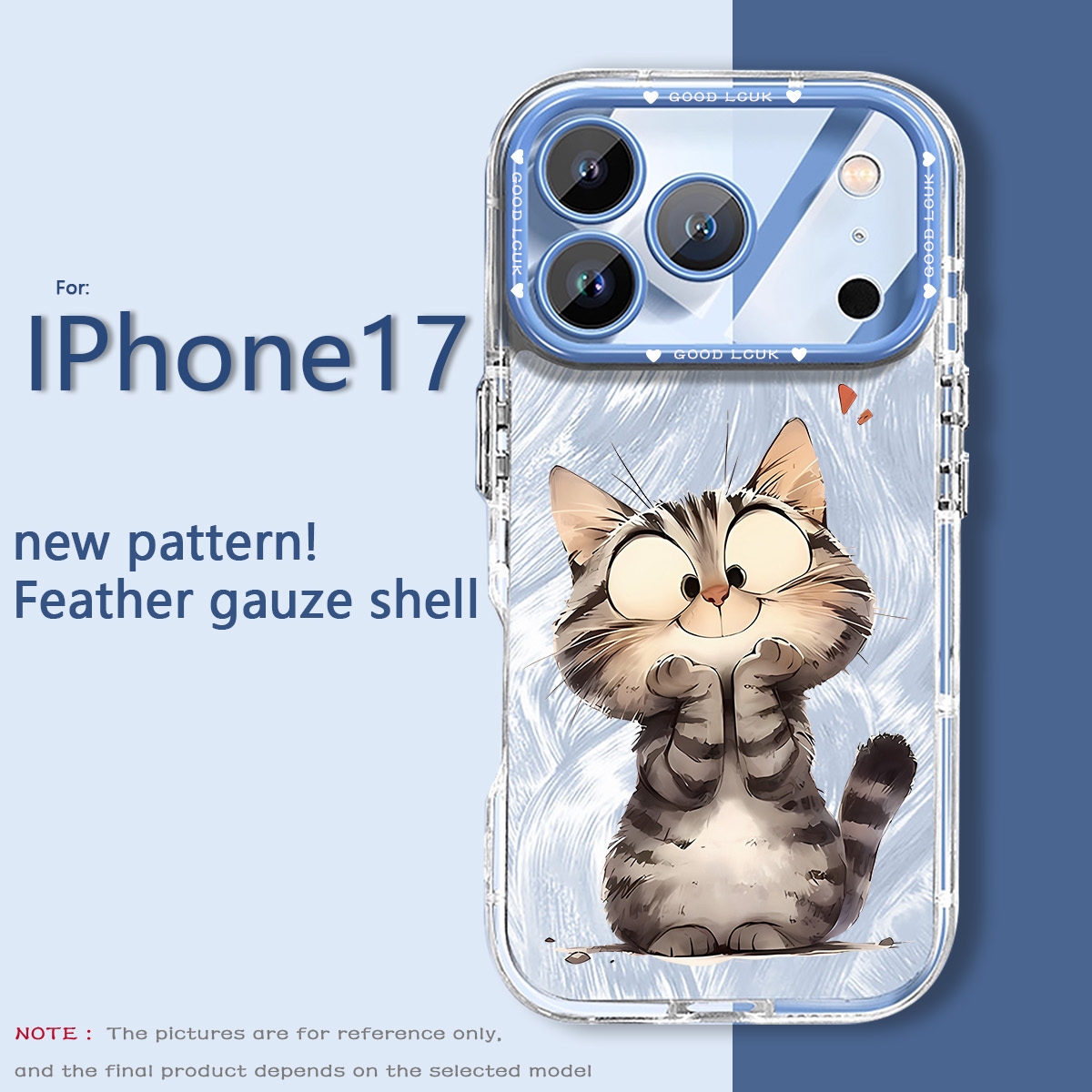 TEMU Phone Case - This Phone Case Is Designed For The For Iphone 17 Pro, 17 Pro Max, 16 Pro, And 16 Pro Max. It Features A Shiny, Feather-like Look