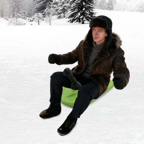 1 snowboard with handle for kids outdoor snowboard load 165 35lbs suitable for skiing terrain areas ice dimensions 53 5 31 31cm 21 12 2 12 2in brand
