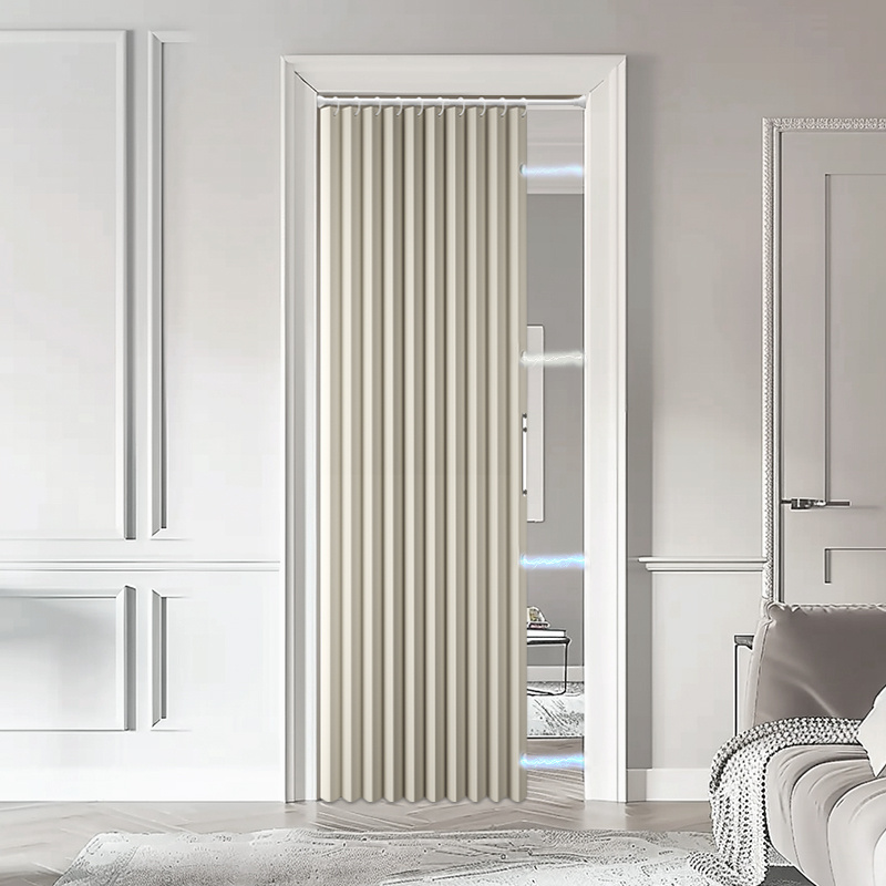 TEMU 1 rideau de porte magnétique, couverture de porte isolée, rideau occultant, facile à installer, chambre à coucher, salon, cuisine, cloison de