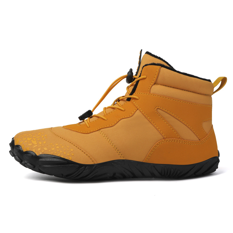 High-top Plush-lined Outdoor Snow Boots, Hiking Shoes
