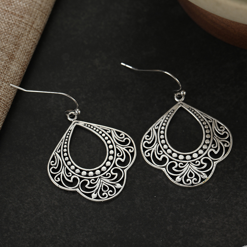 Ladies' Bohemian Feng Shui Drip Earrings