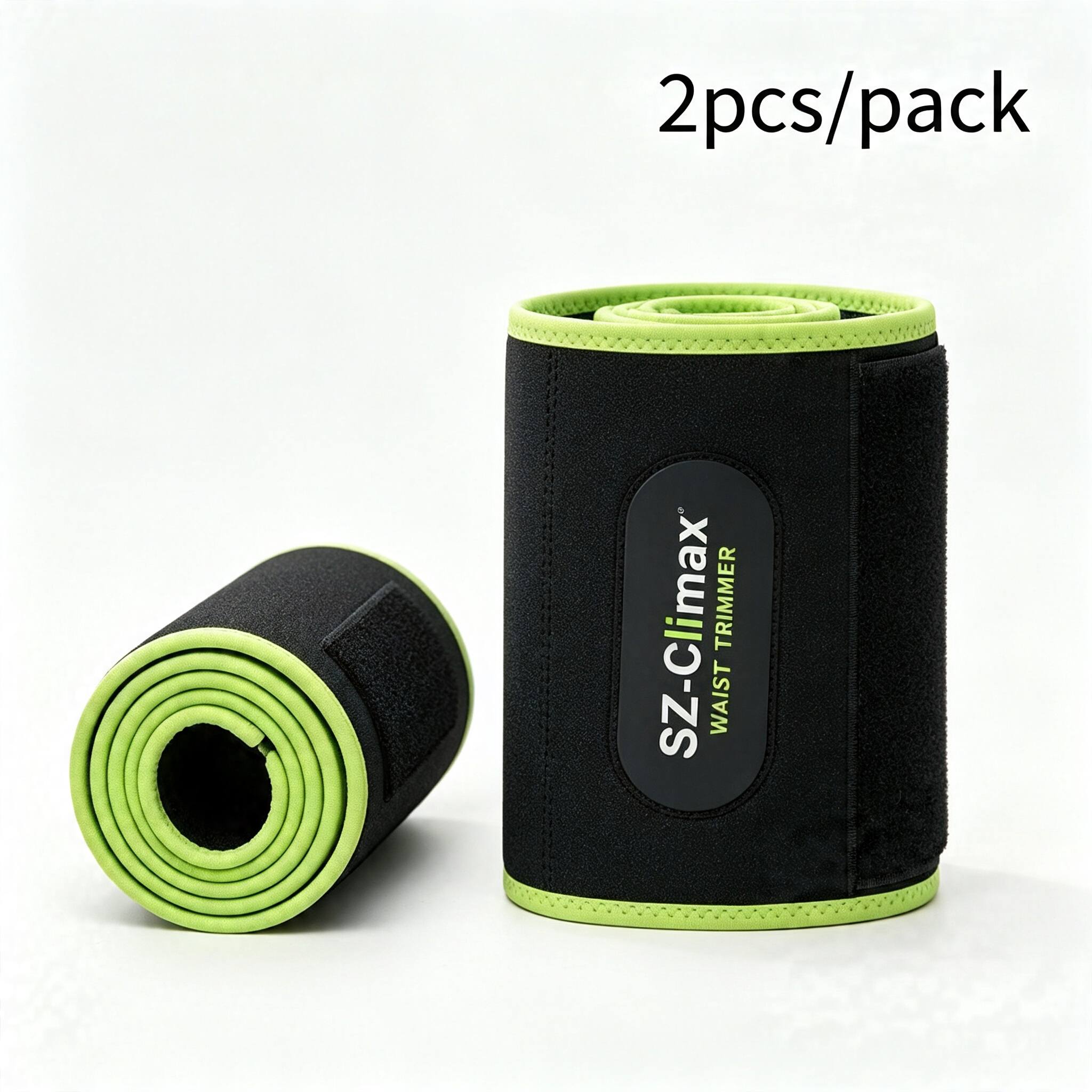 2pcs Casual Sports Waist Trainer, Easy For Quick Wearing, Ideal For Outdoor, Home& Office, Supports Waist& Abdomen, Unisex Couple Style