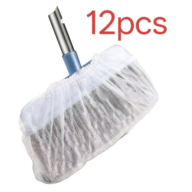 TEMU 12pcs Disposable Dust Sweeping Covers - Cleaning, Cleaning, Static Dust Removal Brush, Dust Sweeping And Dust Prevention Covers - Disposable,