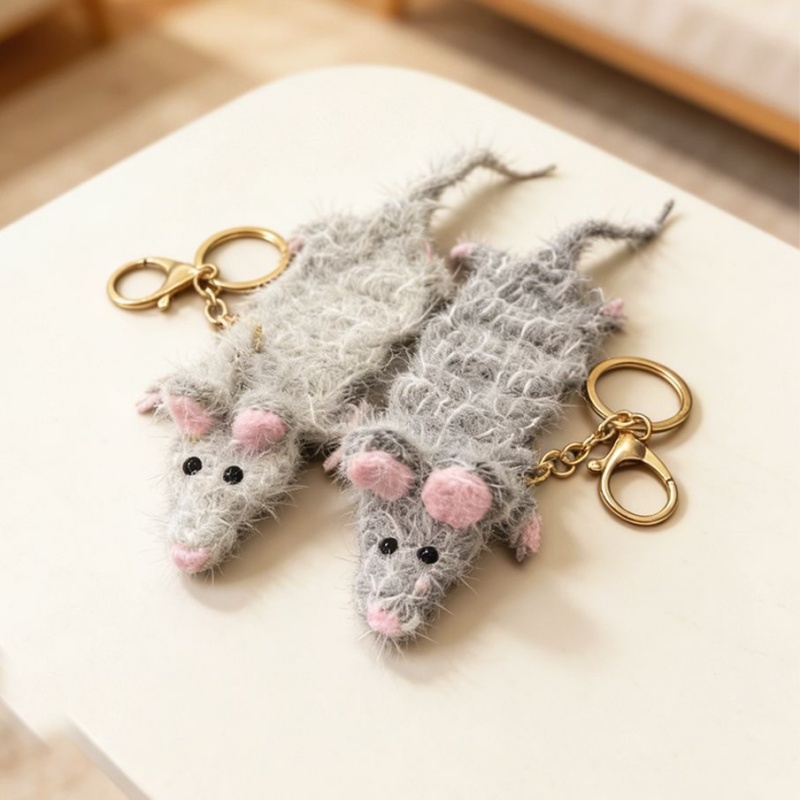 小物 DOUBLET / OPEN HOUSE Rat Keychain rat keychain sold on Temu United States